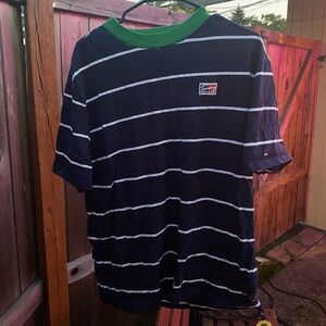 Tommy Hilfiger Denim Striped Shirt Men’s Size Medium